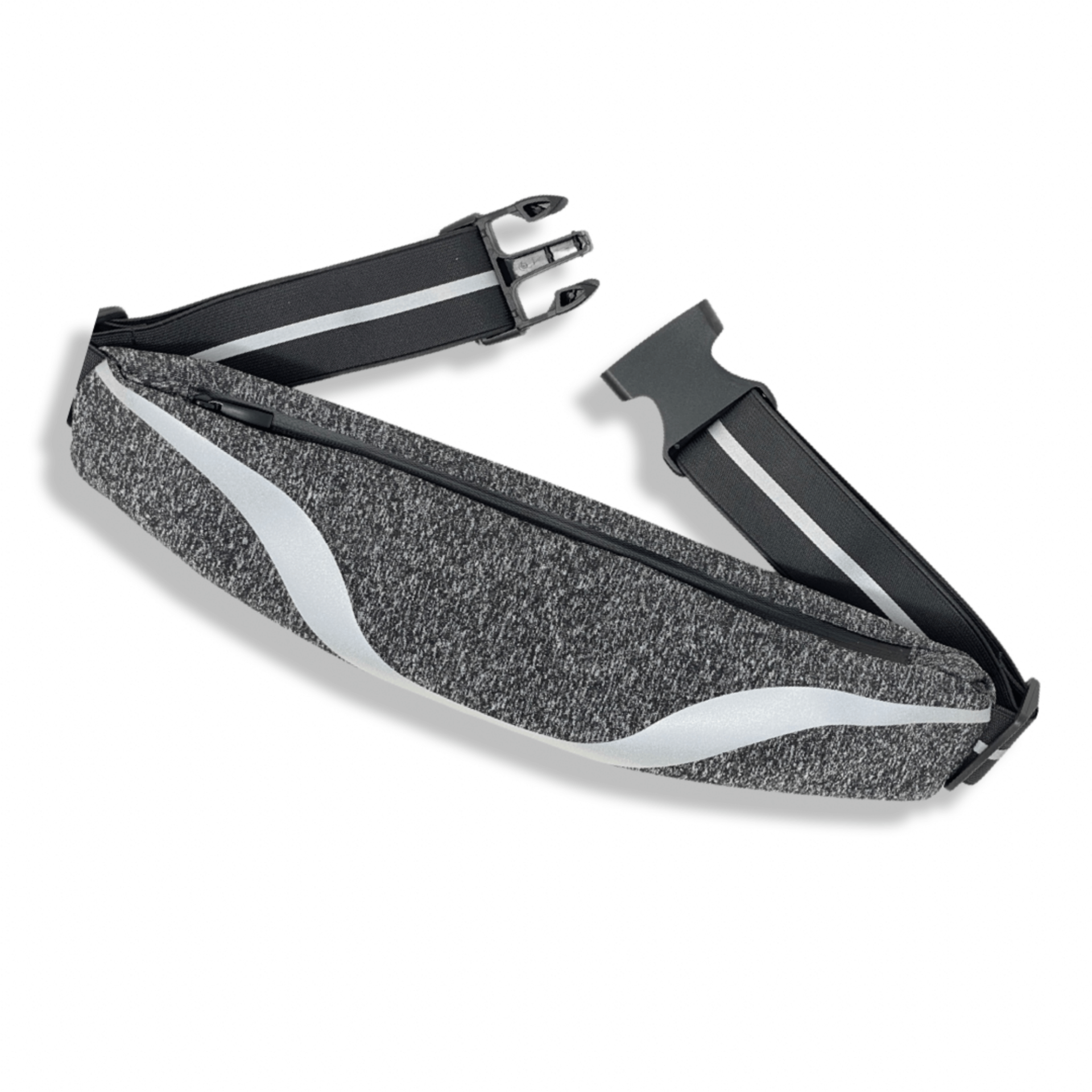 Water-Resistant Sport Waist Pack Running Belt with Reflective Strip