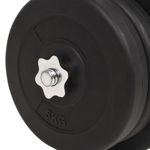 Barbell and Dumbbell Set 132.3 lb