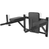 Wall-mounted Fitness Dip Station in Black