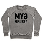 Gym Selfie Crewneck Sweatshirt