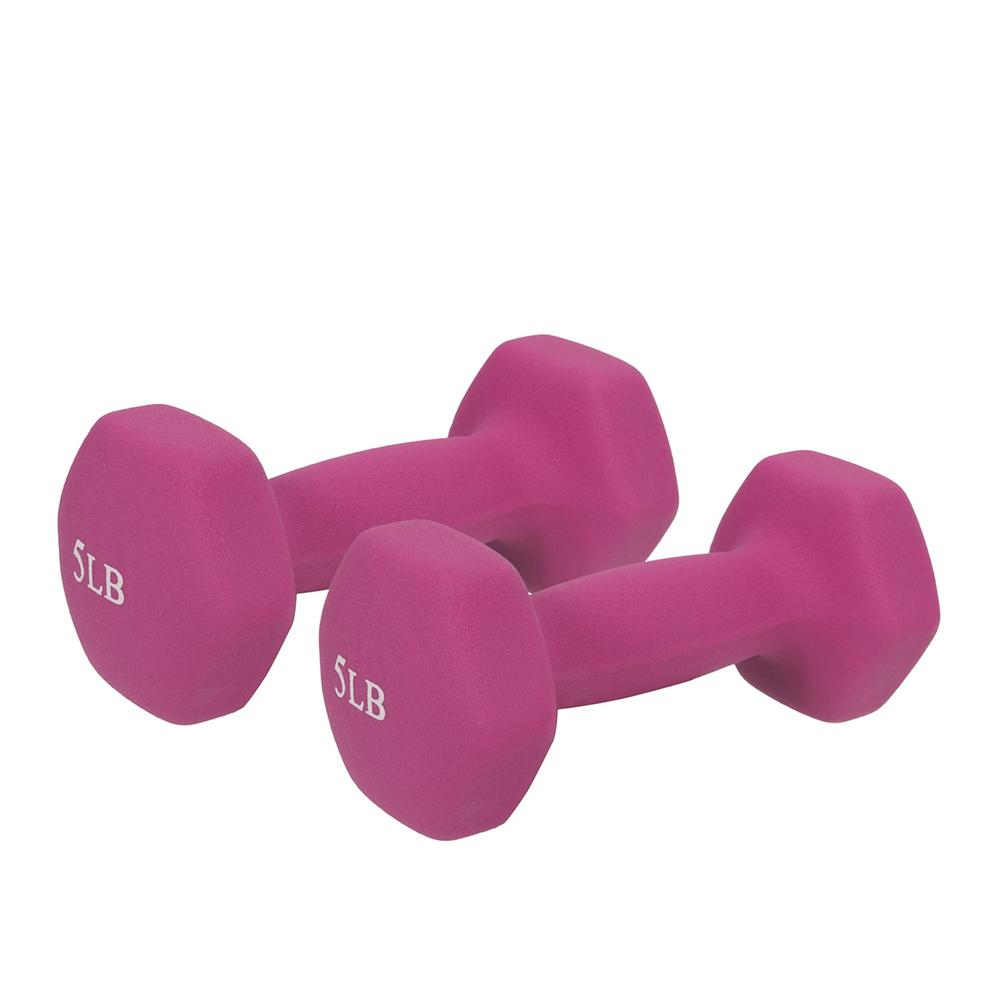 Neoprene 5lb Dumbbell Pair