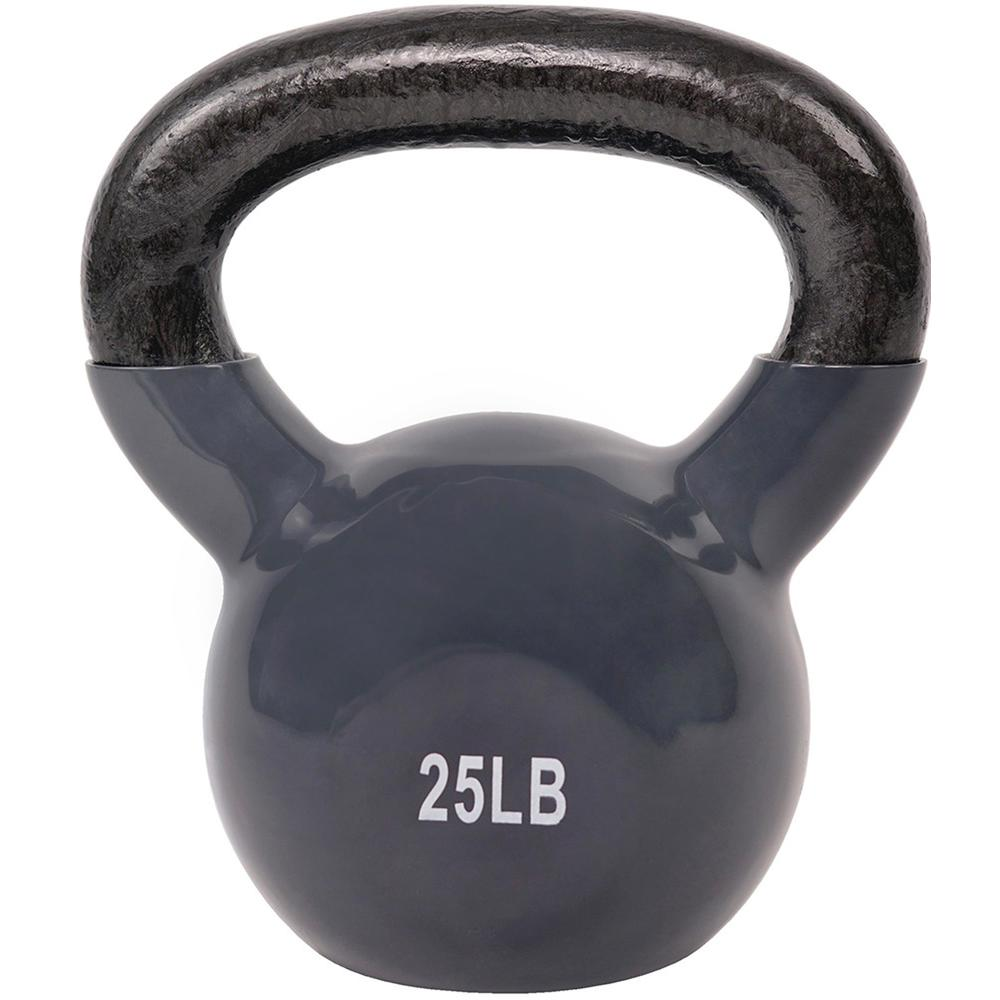 Vinyl Coated Kettle Bell - 25Lbs