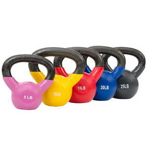 Vinyl Coated Kettle Bell - 25Lbs