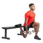 Flat Weight Bench for Home Gyms with 800 lb Weight Capacity