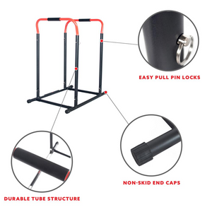 High Weight Capacity Adjustable Dip Stand Station