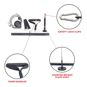 Pull Down Attachment for Power Racks