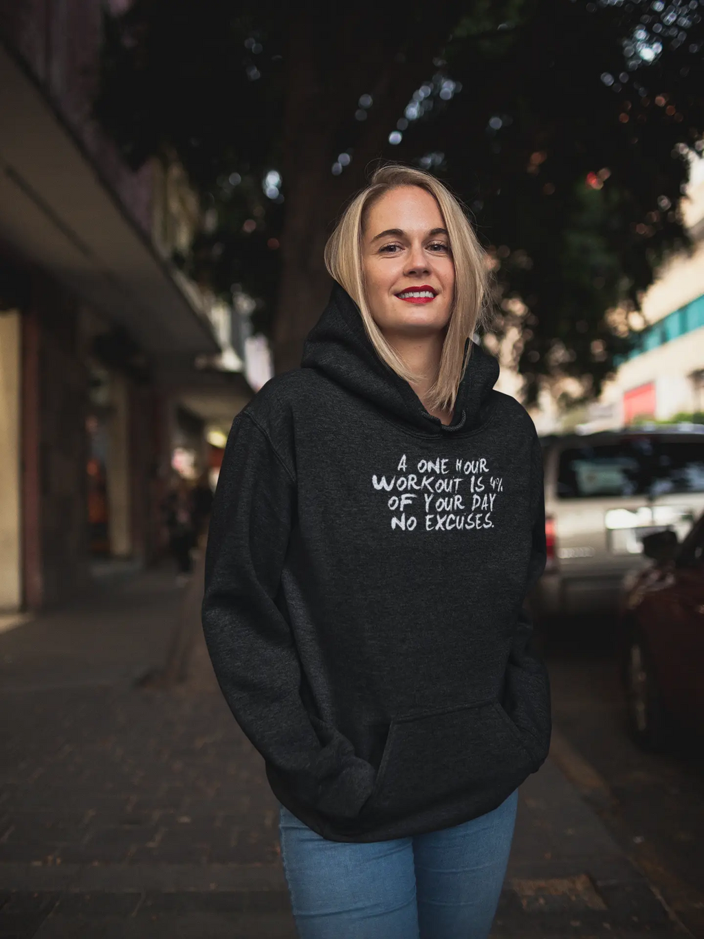 A One Hour Workout Women Hoodie