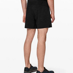 Black Heather Running Shorts