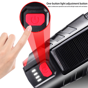 USB Rechargeable LED Bicycle Headlight