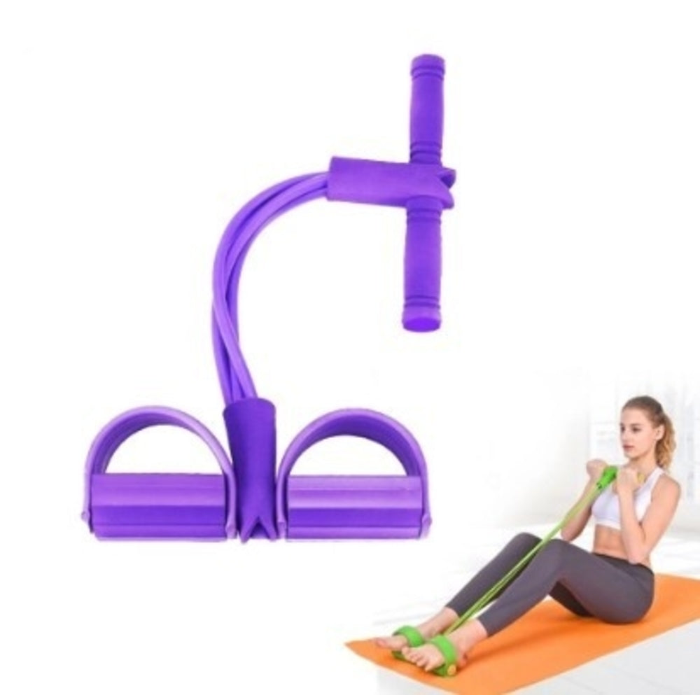 Portable Resistance Band with Pedal