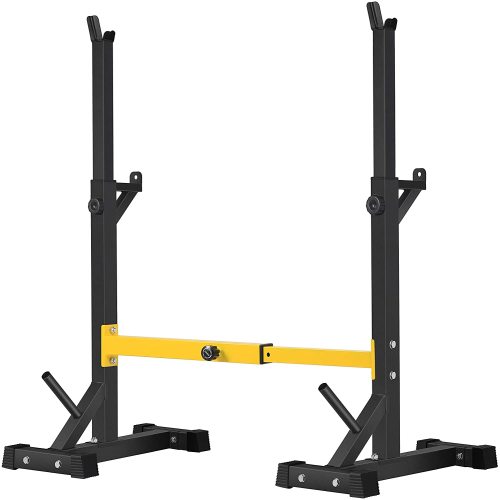 Home Gym Squat Rack Stand Barbell Free Press Bench