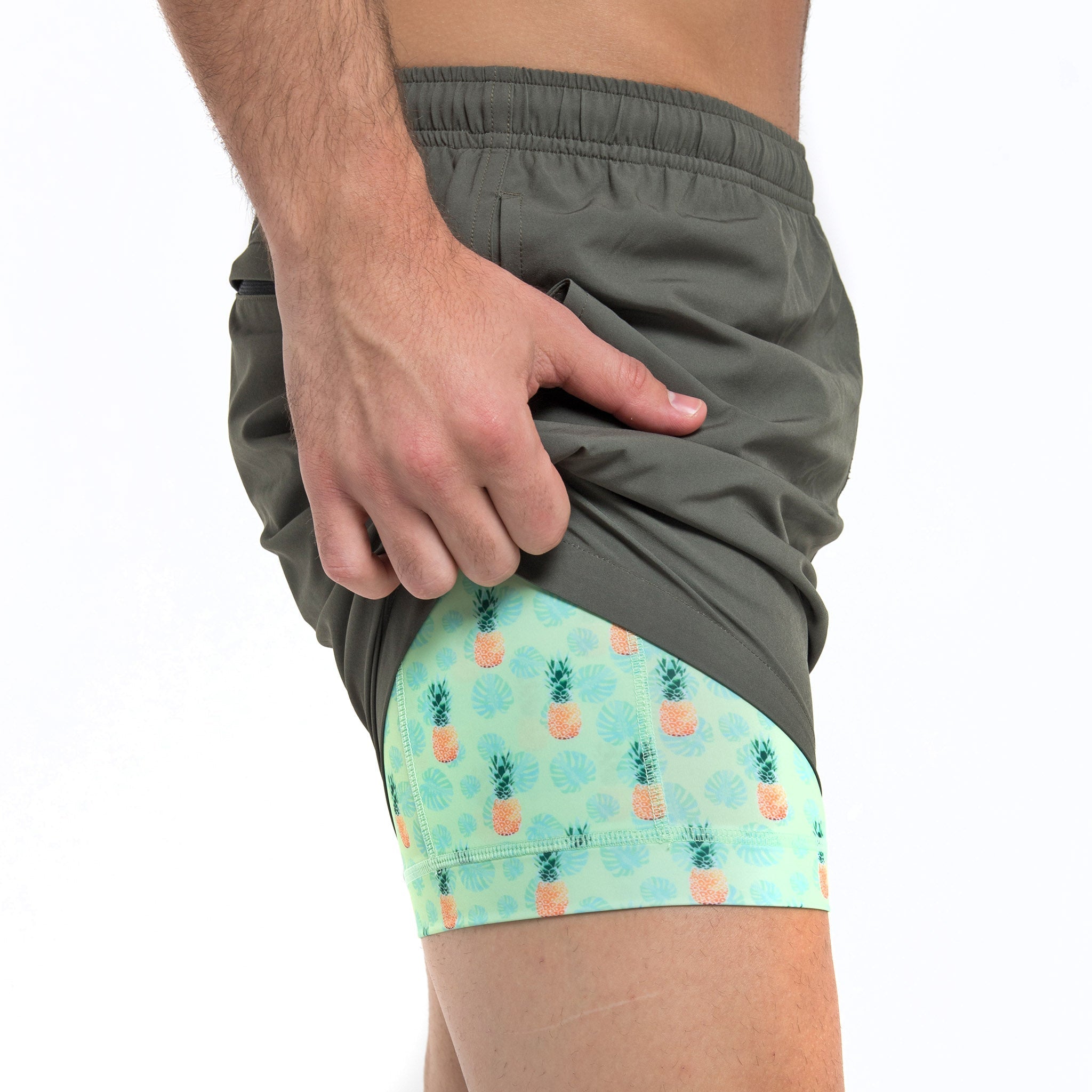 Performance Gym Short with Compression Liner