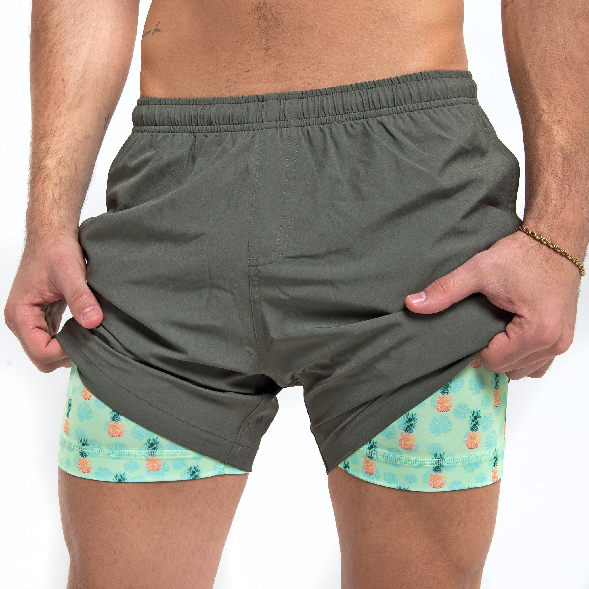 Performance Gym Short with Compression Liner