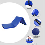 Tri-fold Gymnastics Mat with Hand Buckle