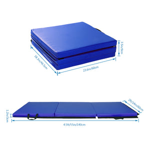 Tri-fold Gymnastics Mat with Hand Buckle